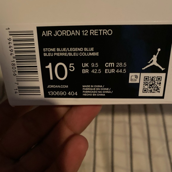 Air Jordan 12s Indigo